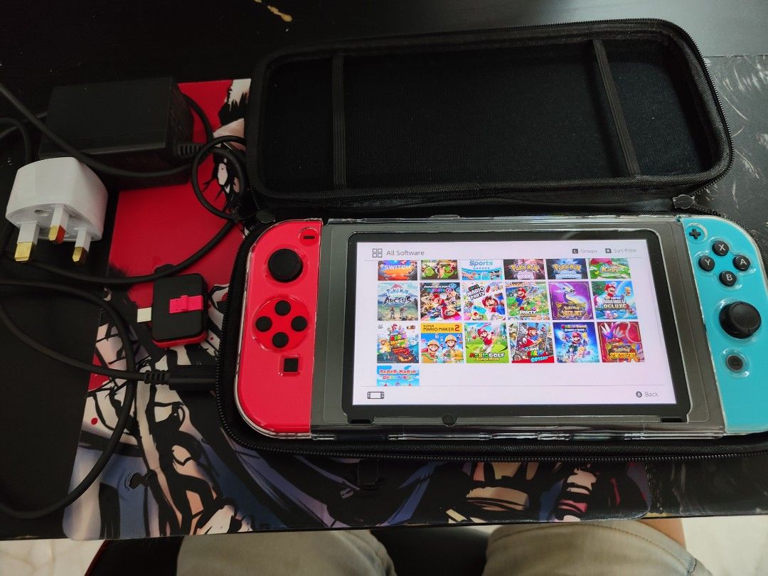 Nintendo switch v1 jailbreak 128gb, Video Gaming, Video Game Consoles