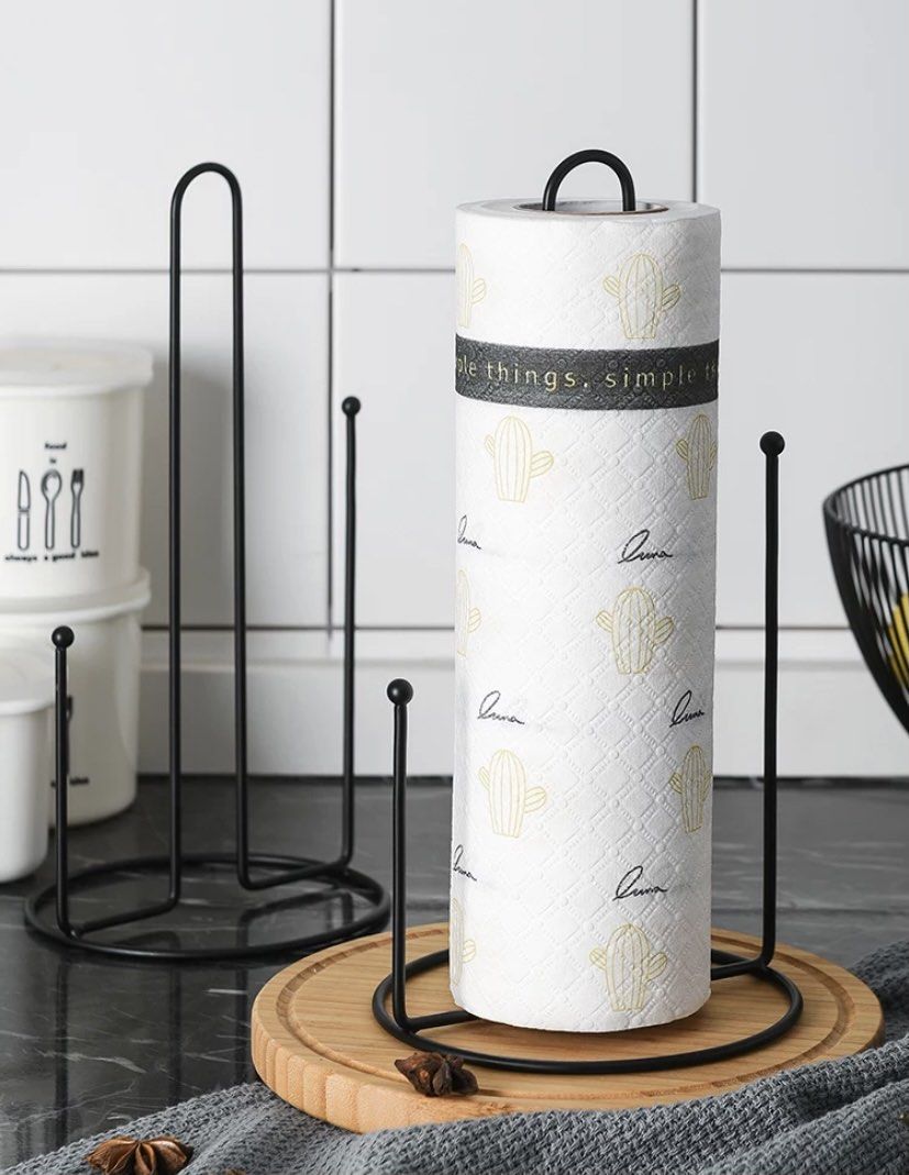 Nordic Metal Tissue Holder, Furniture & Home Living, Kitchenware & Tableware, Towels, Napkins