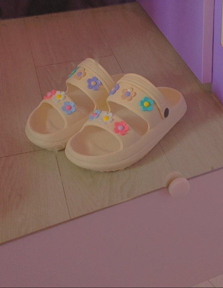 White flower slides discount