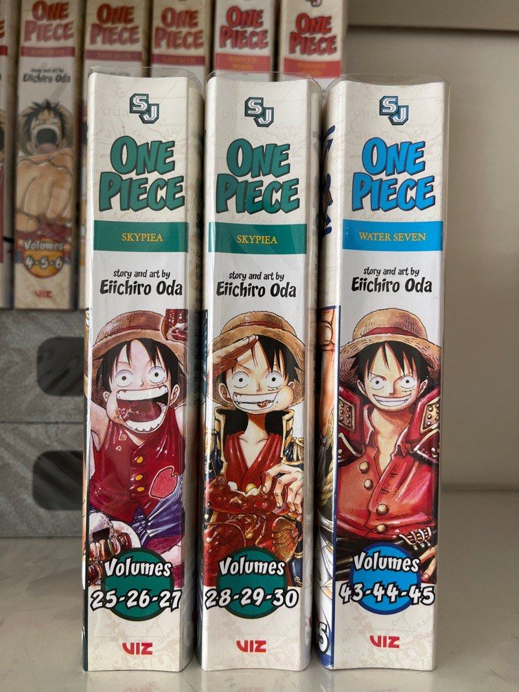 One Piece Manga Omnibus Vol. 2527, 2830, 4345, Hobbies & Toys, Books