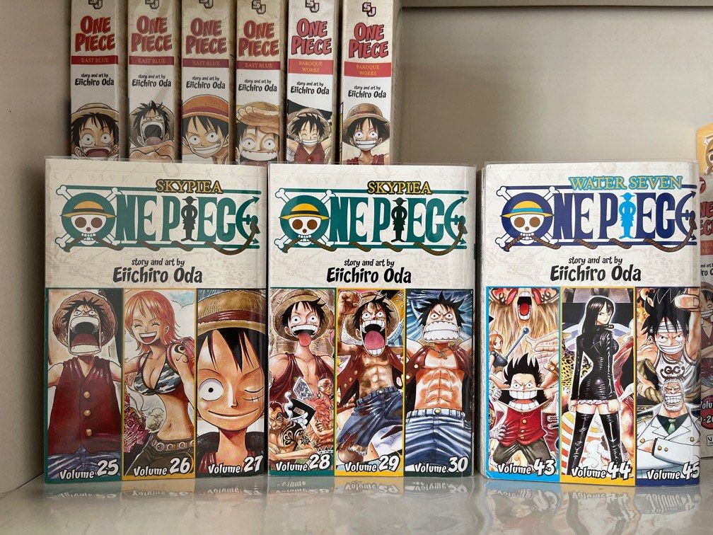 One Piece Manga Omnibus Vol. 2527, 2830, 4345, Hobbies & Toys, Books