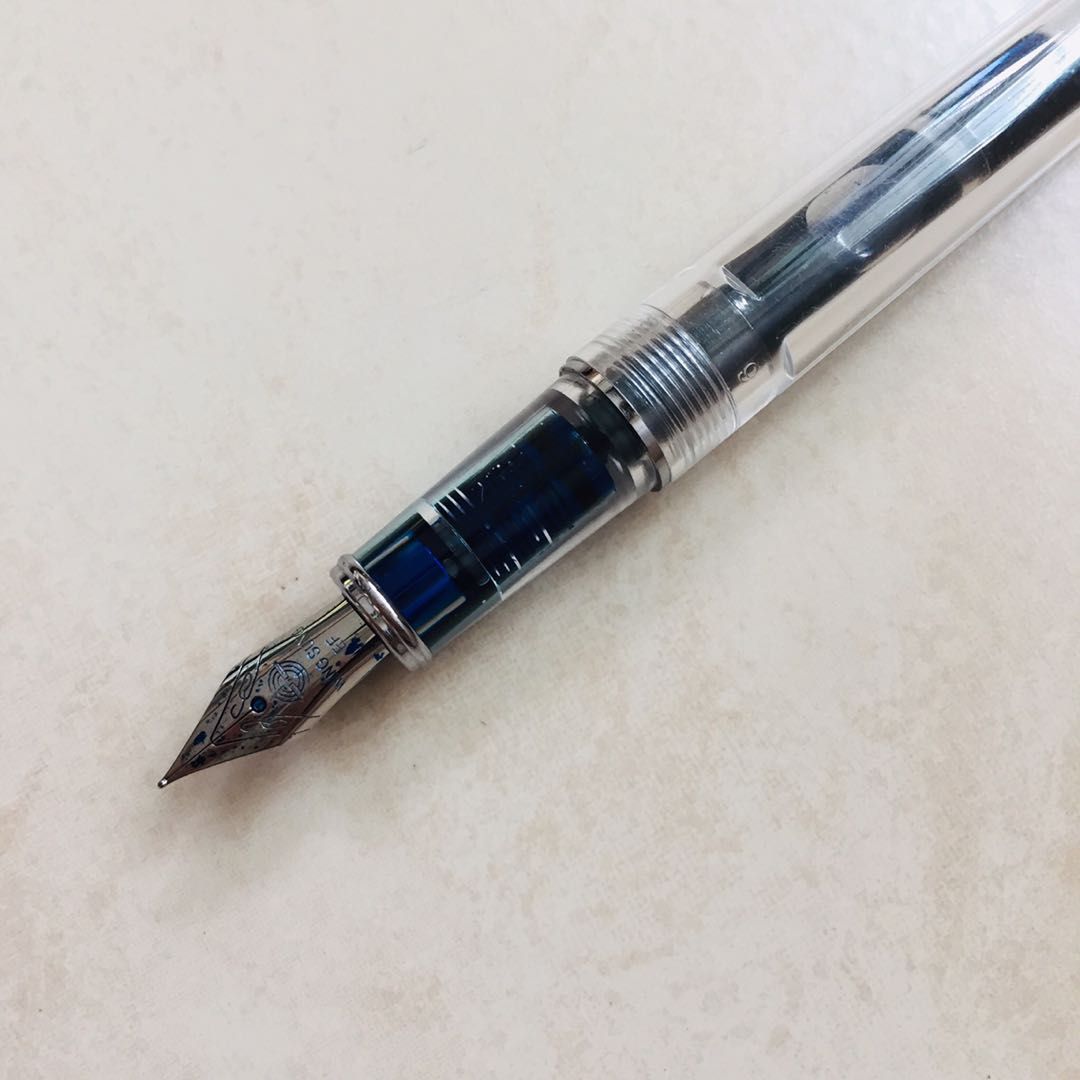 PENBBS 323 Fountain Pen (Clear Glass) & Wing Sung 3003, Hobbies & Toys, Stationery & Craft