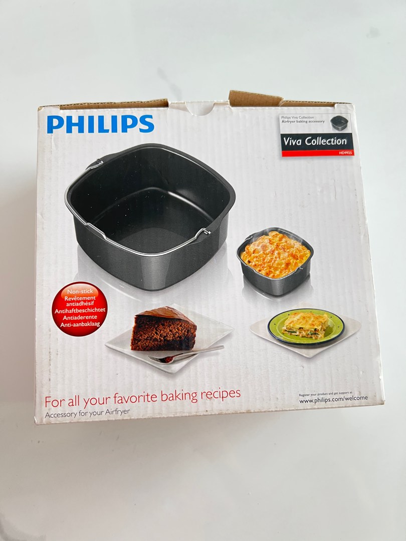 Philips Air Fryer baking tray, Furniture & Home Living, Kitchenware