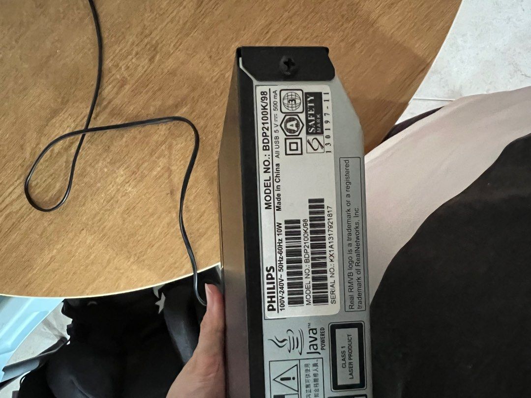 Philips blu ray disc player, TV & Home Appliances, TV & Entertainment