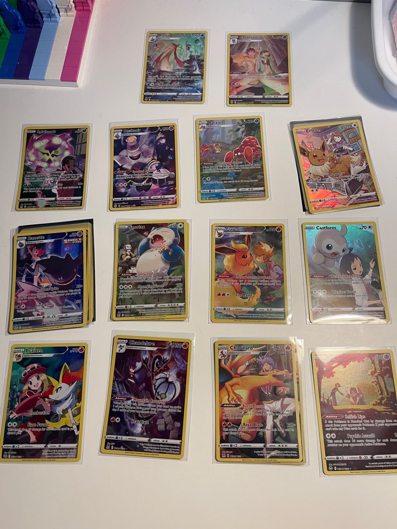 Pokemon full art cards, Hobbies & Toys, Toys & Games on Carousell