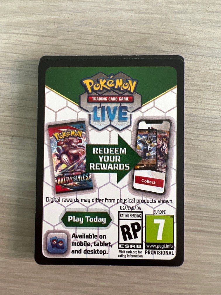 Pokemon TCG Code Cards, Hobbies & Toys, Toys & Games on Carousell