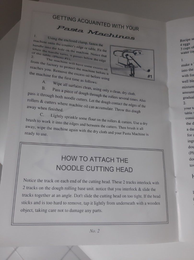 ProCook professional pasta maker, Furniture & Home Living, Kitchenware