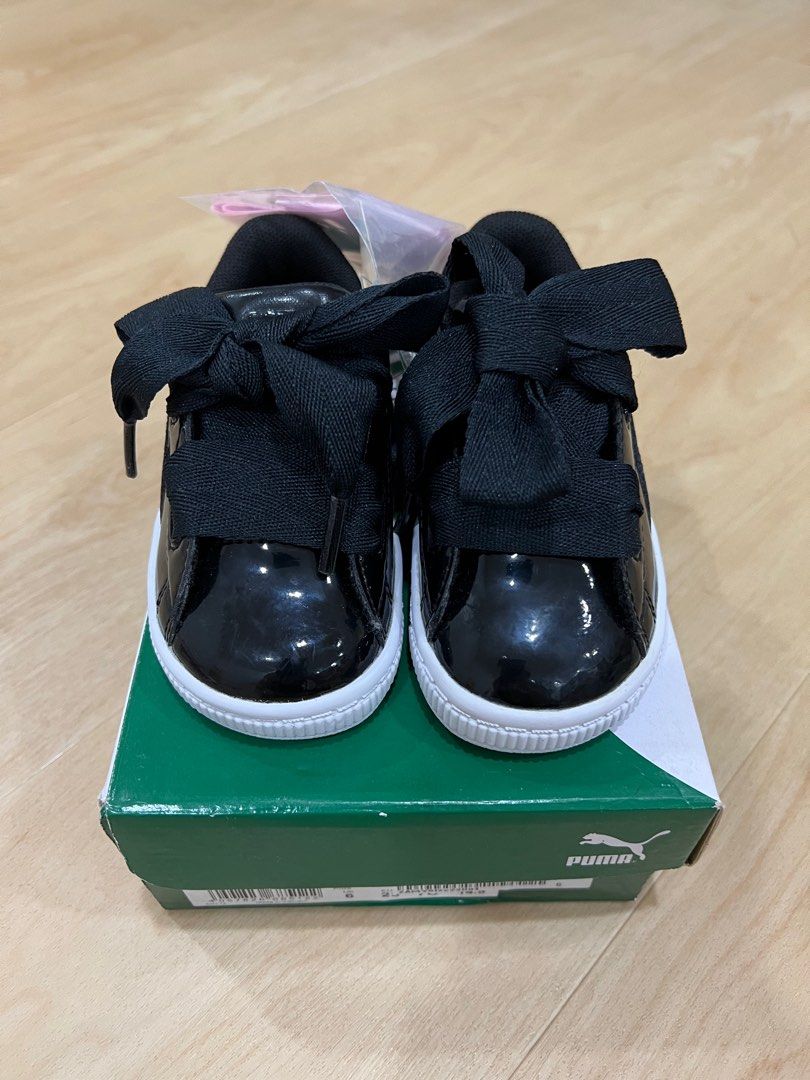Puma basket heart baby shop