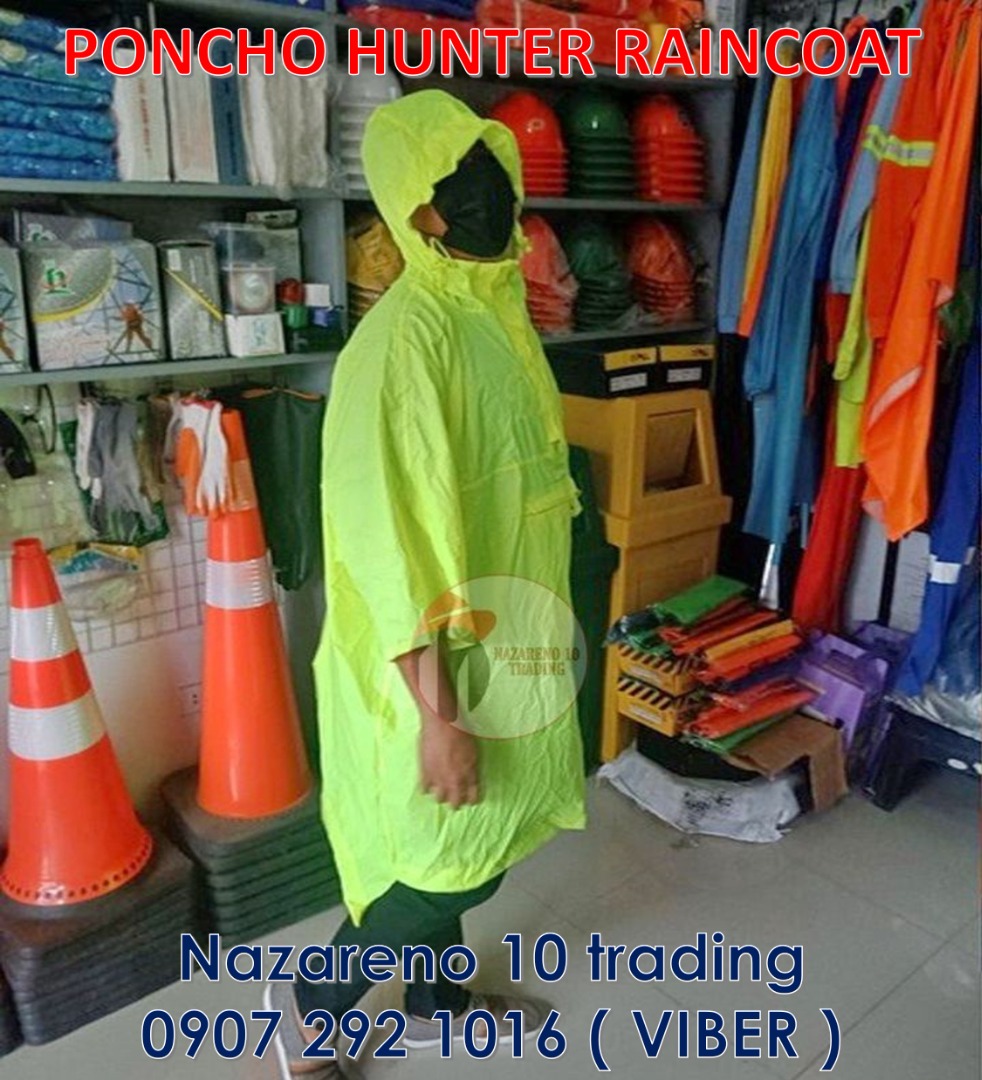 Raincoat poncho hunter raincoat 89, Men's Fashion, Coats, Jackets and