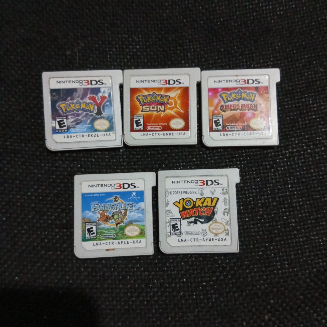Rare 3ds games Like new