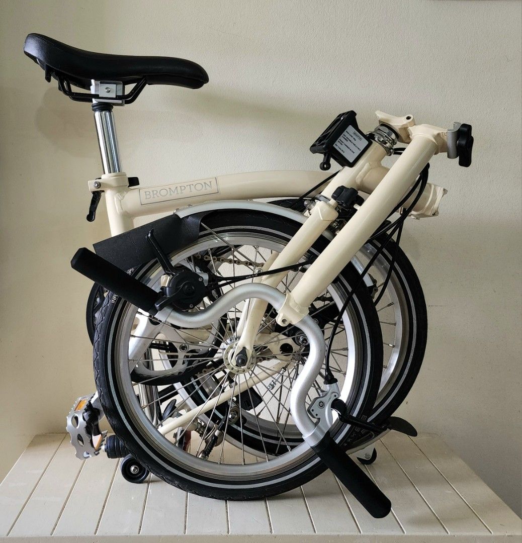 Rare Brompton Ivory M3L Sports Equipment Bicycles Parts