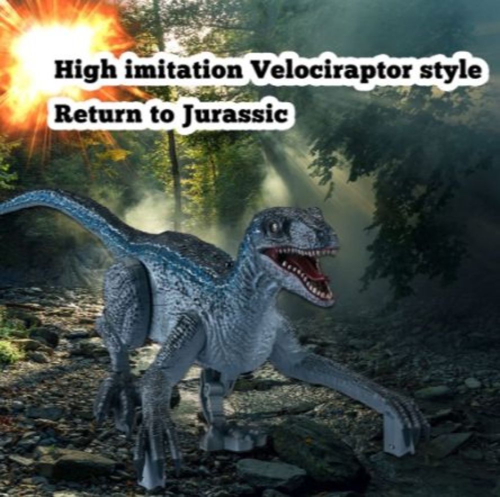 Remote Control Dinosaur Toys for Kids, Electronic Realistic ...