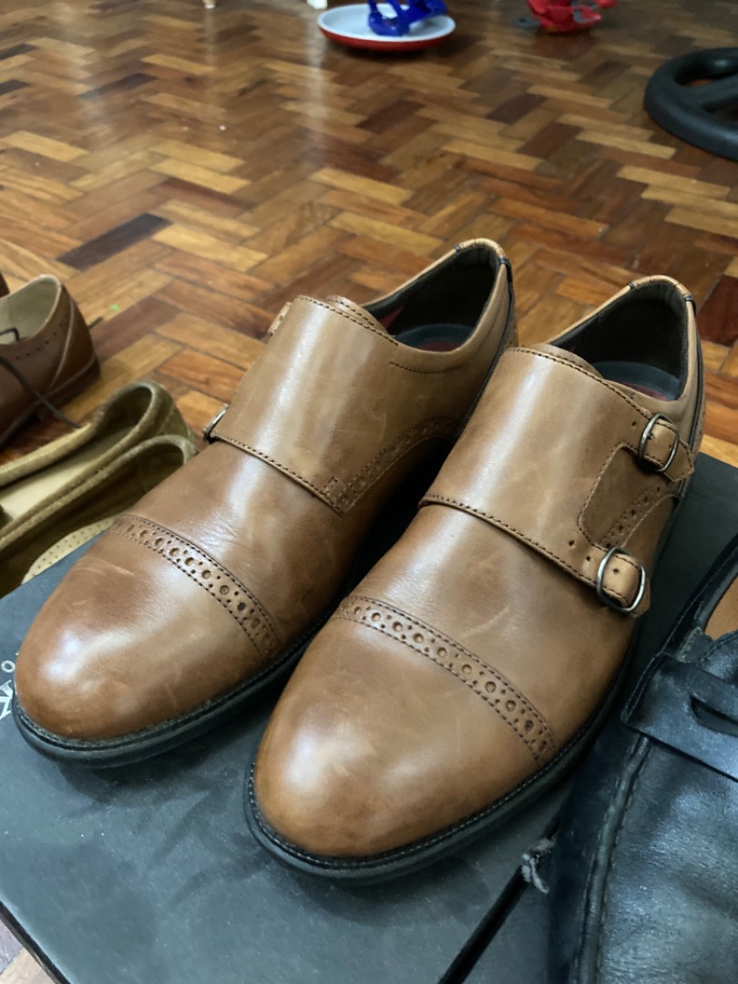 Rockport monk strap sale