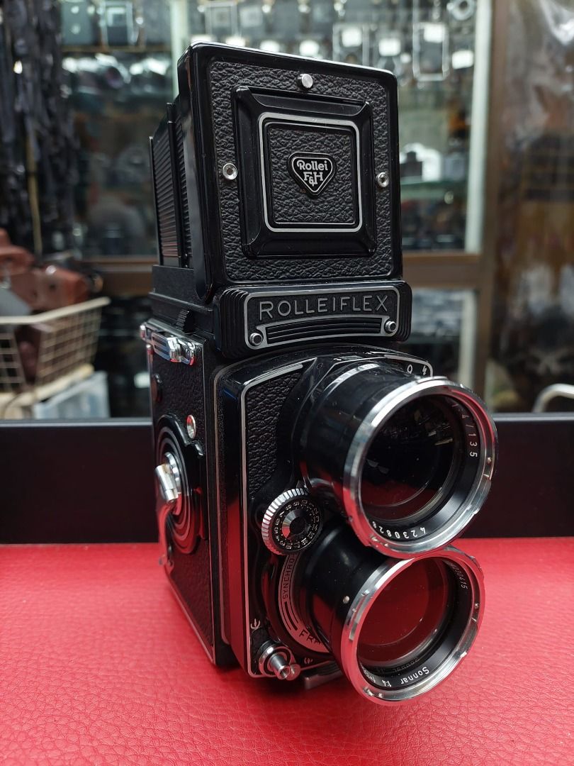 豪華 ローライ テレローライフレックス ゾナー135mm F4 diskconteiner