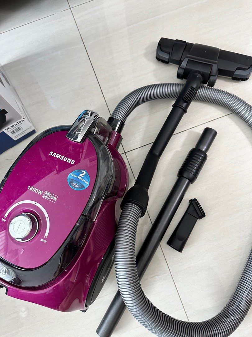 Samsung Canister Vacuum Cleaner, TV & Home Appliances, Vacuum Cleaner
