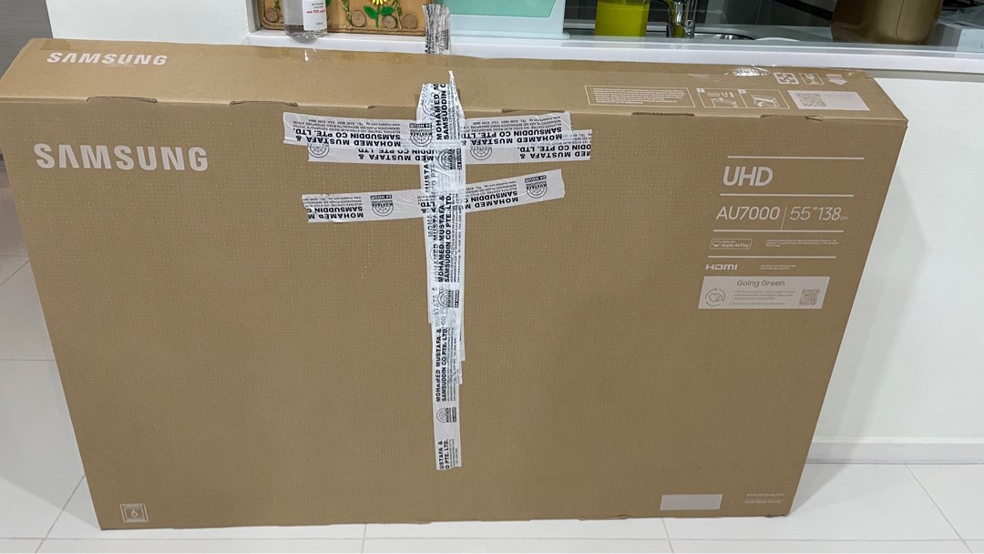 Samsung tv box, TV & Home Appliances, TV & Entertainment, TV on Carousell