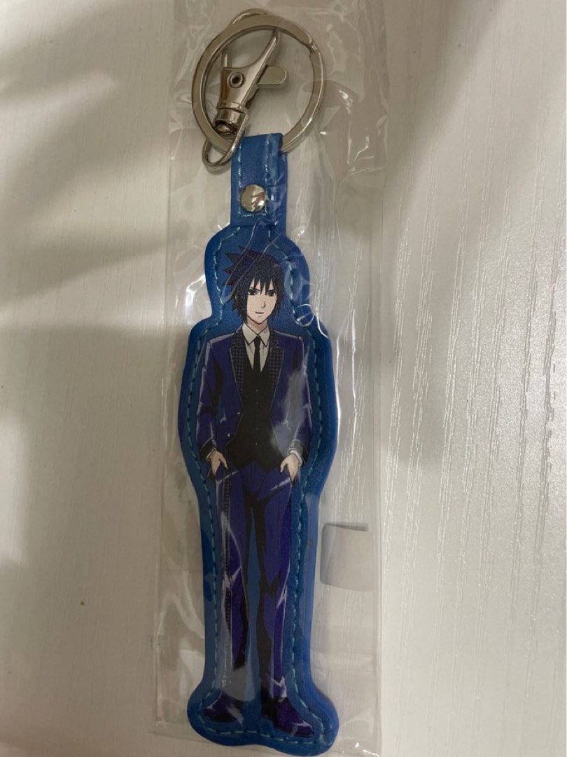 Sasuke Uchiha Keychain Naruto Uzumaki Shippuden Anime, Hobbies & Toys