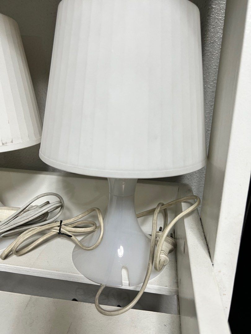 Set of 4 IKEA table top lamps, Furniture & Home Living, Lighting & Fans