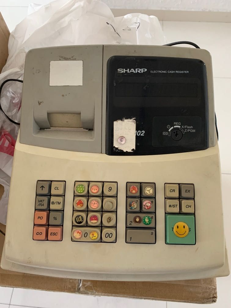 Sharp XEA102 cash register, TV & Home Appliances, Other Home