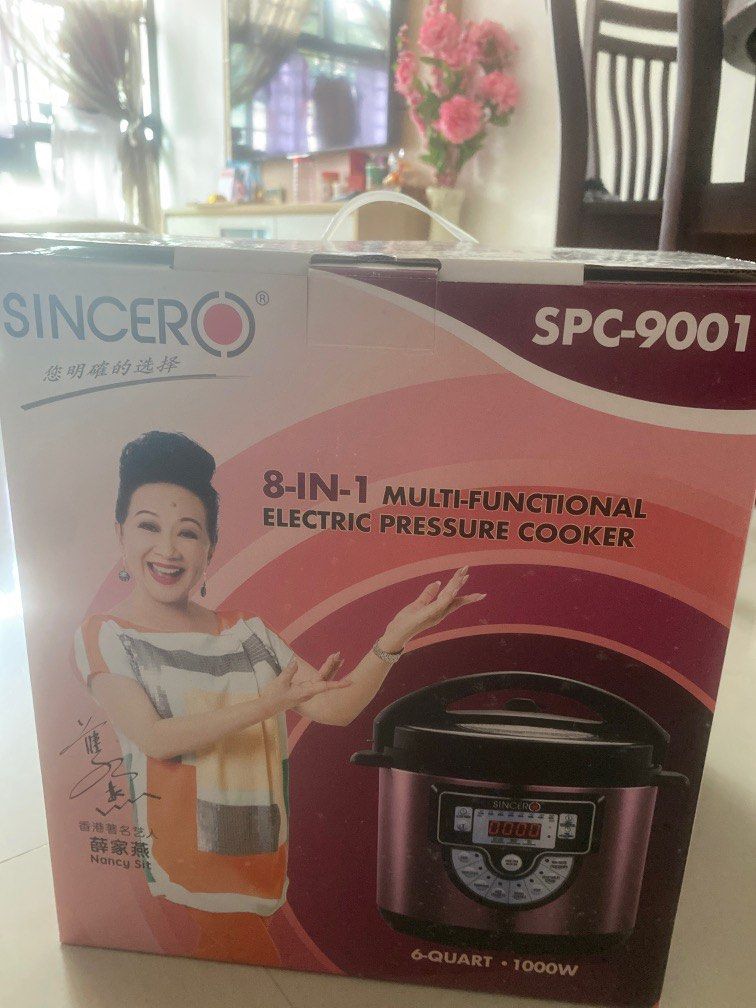 Sincero SPC-9001: Pressure Cooker, TV Home Appliances, Kitchen