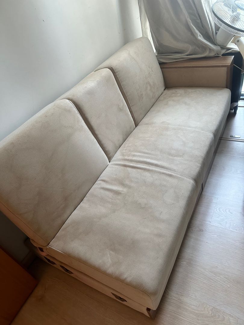 Sofa Bed with 2 drawers, Furniture & Home Living, Furniture, Sofas on