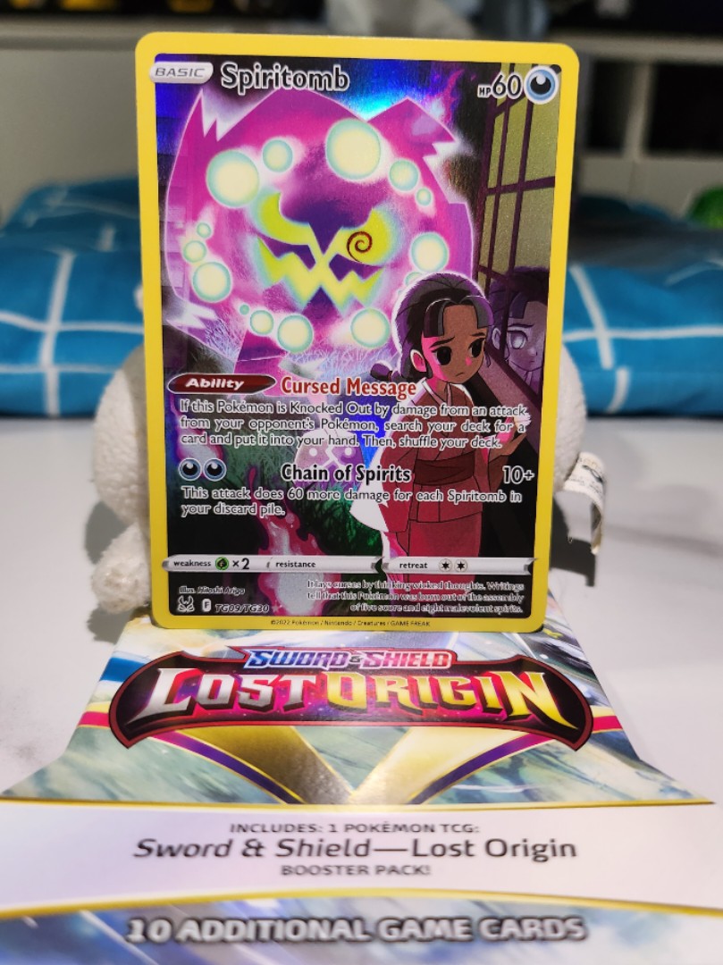 Spiritomb & Hoopa - Pokemon TCG Spiritomb Deck, Hobbies & Toys, Toys &  Games on Carousell