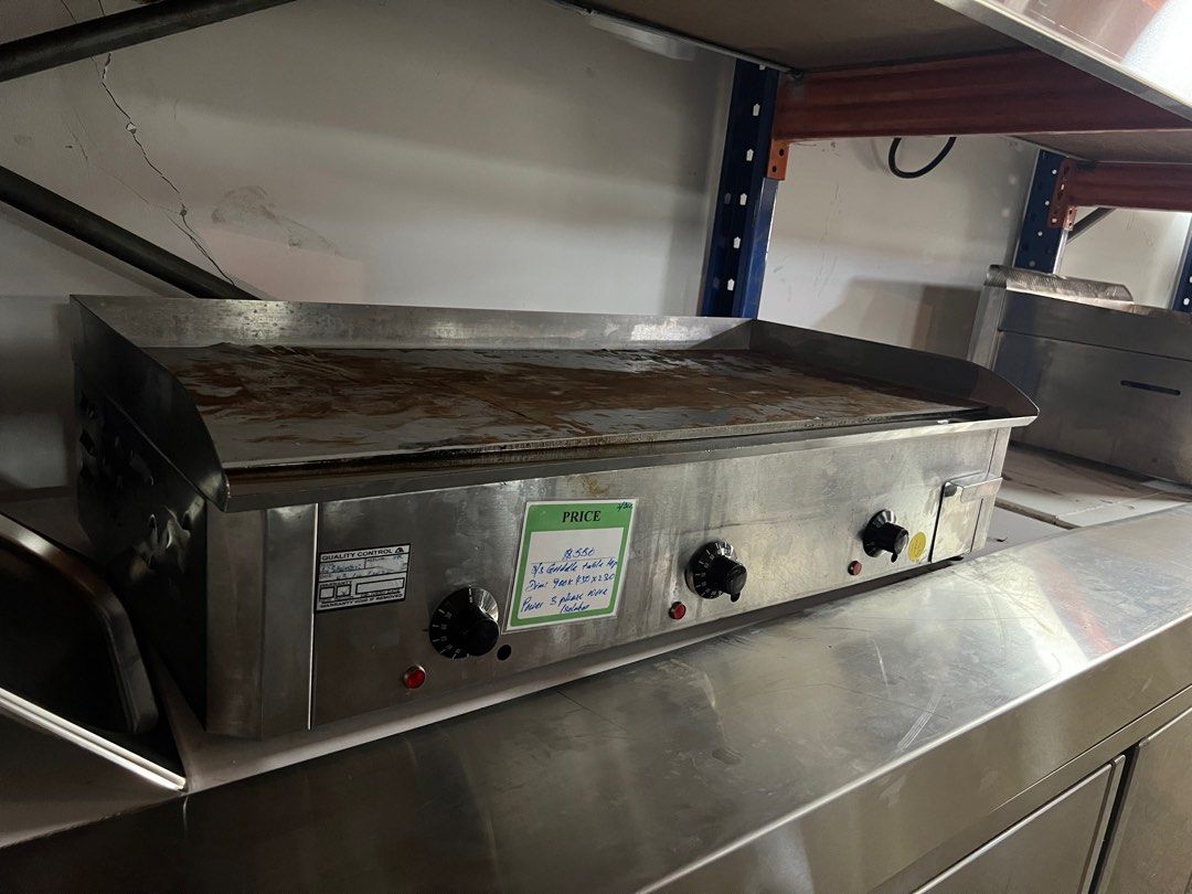 Electric stainless steel griddle 2025