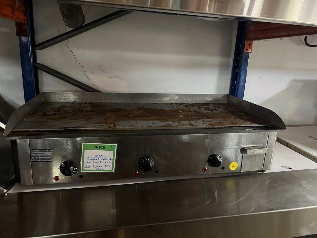 Electric stainless deals steel griddle