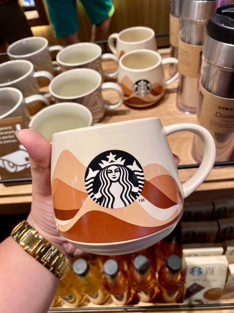 Where to Buy Starbucks Rustic Wood Drinkware Collection