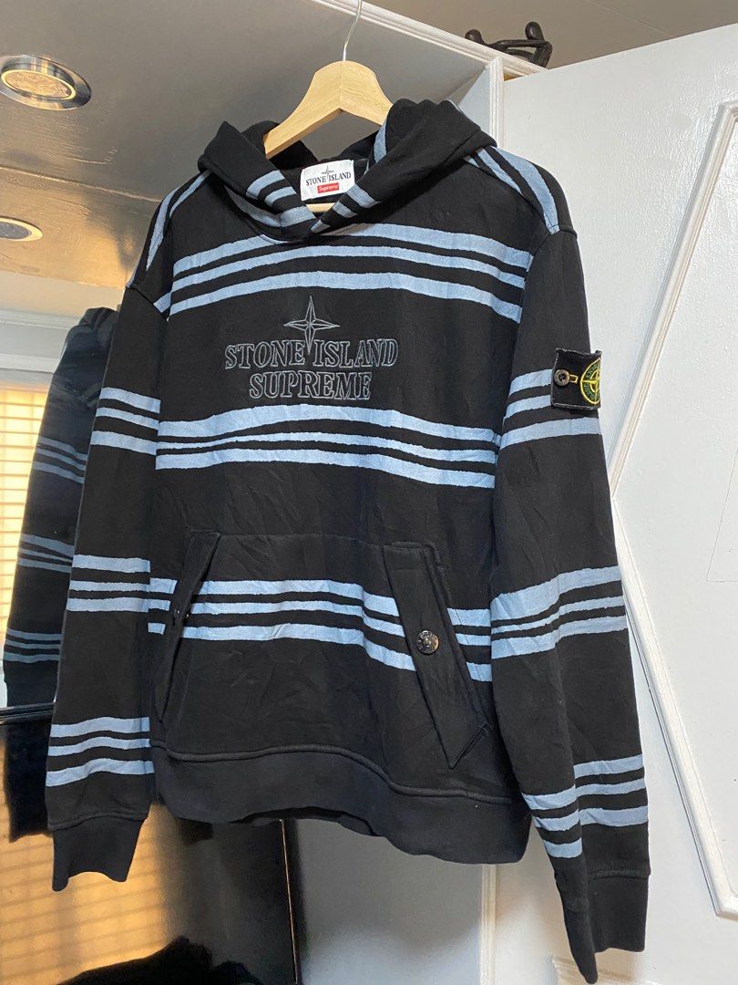 supreme stone island hoodie Men s Fashion Coats Jackets and