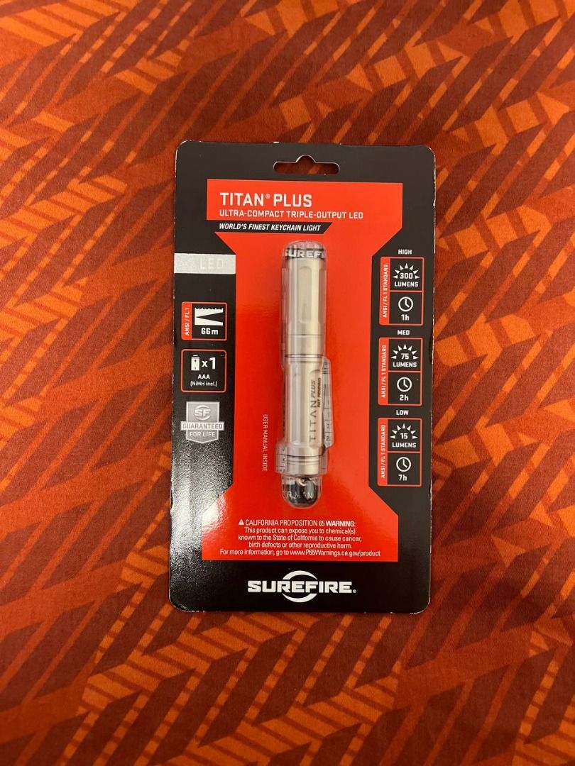 SureFire TITAN® PLUS (SAVE 20%), Furniture  Home Living, Home Improvement   Organisation, Home Improvement Tools  Accessories on Carousell