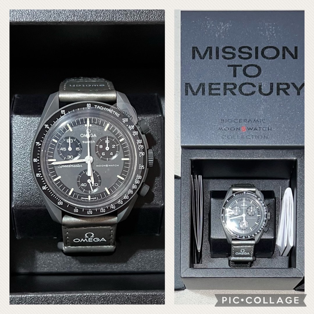 Swatch Omega, Men's Fashion, Watches & Accessories, Watches on Carousell