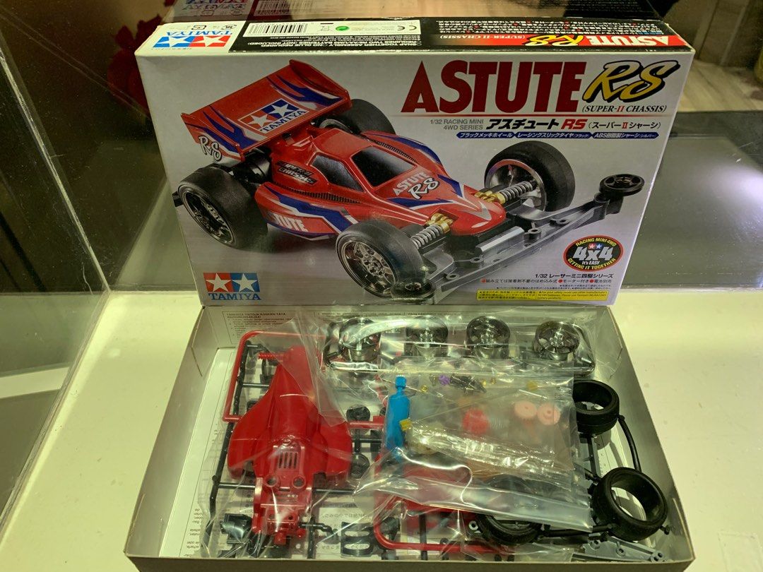 Astute Jc Racing TAMIYA 田宮 雙星 Racing Mini 4WD 四驅車 Astute RS 精靈 小精靈 (Super-II Chassis ...