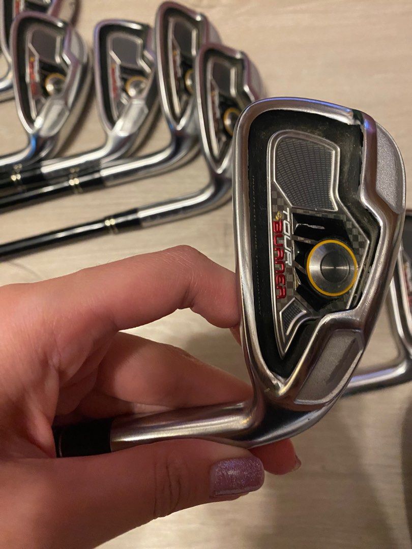Taylormade Burner Irons, Sports Equipment, Sports & Games, Golf on