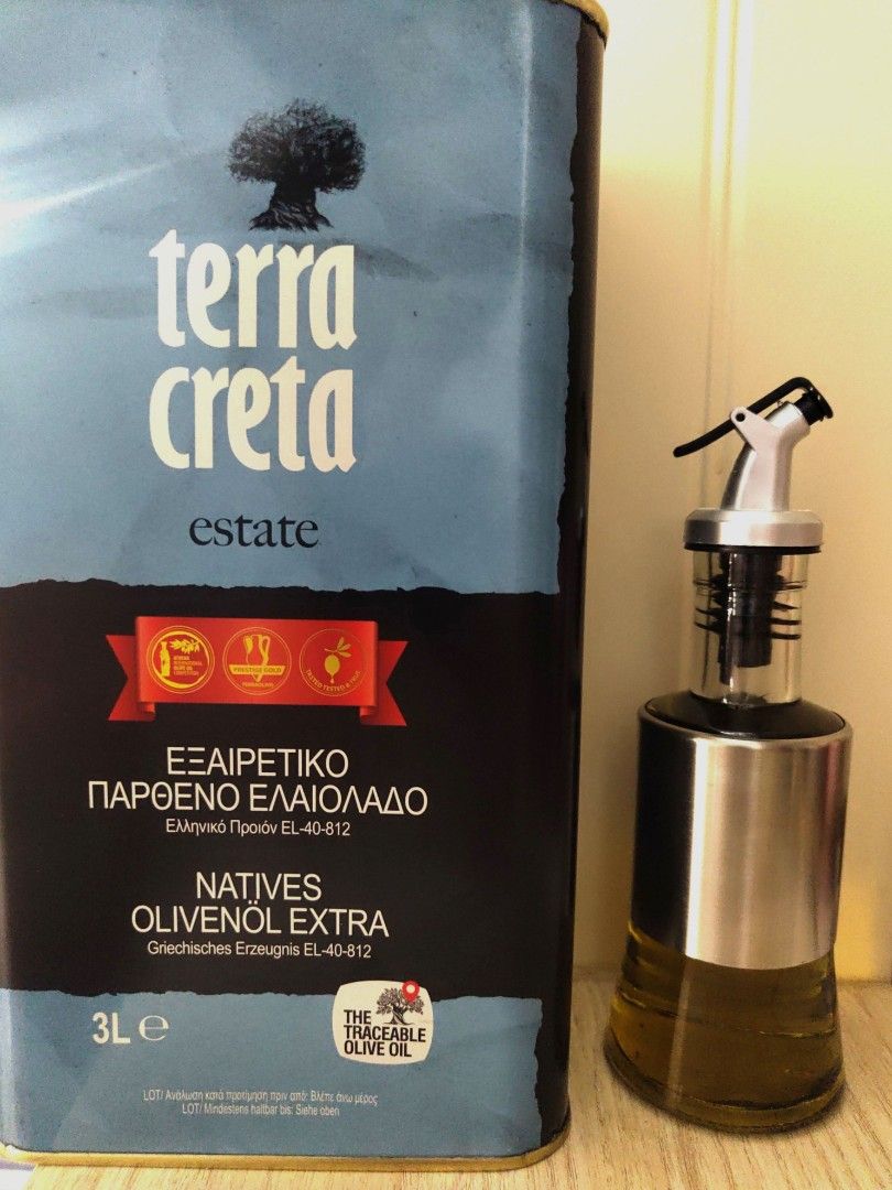 Terra Creta olive oil 200ml, Food & Drinks, Spice & Seasoning on Carousell