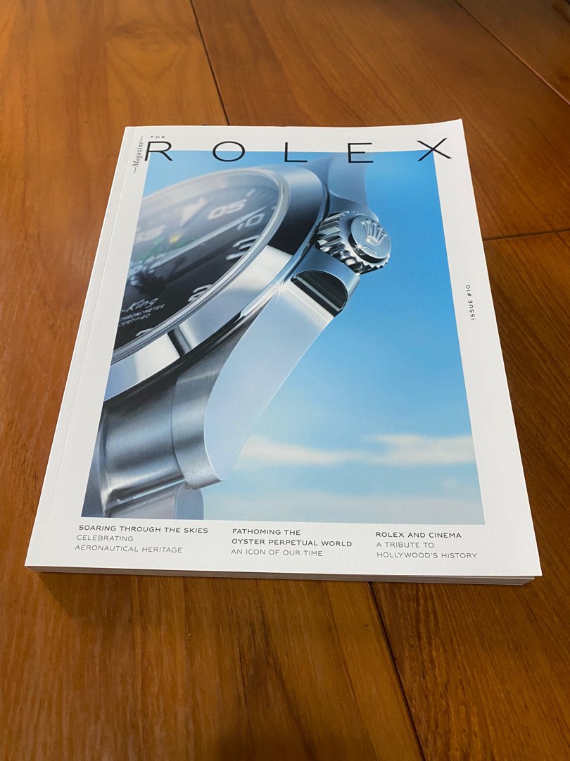 The rolex magazine sales