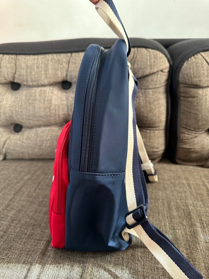 Tommy Hilfiger Nylon Backpack, Women's Fashion, Bags & Wallets