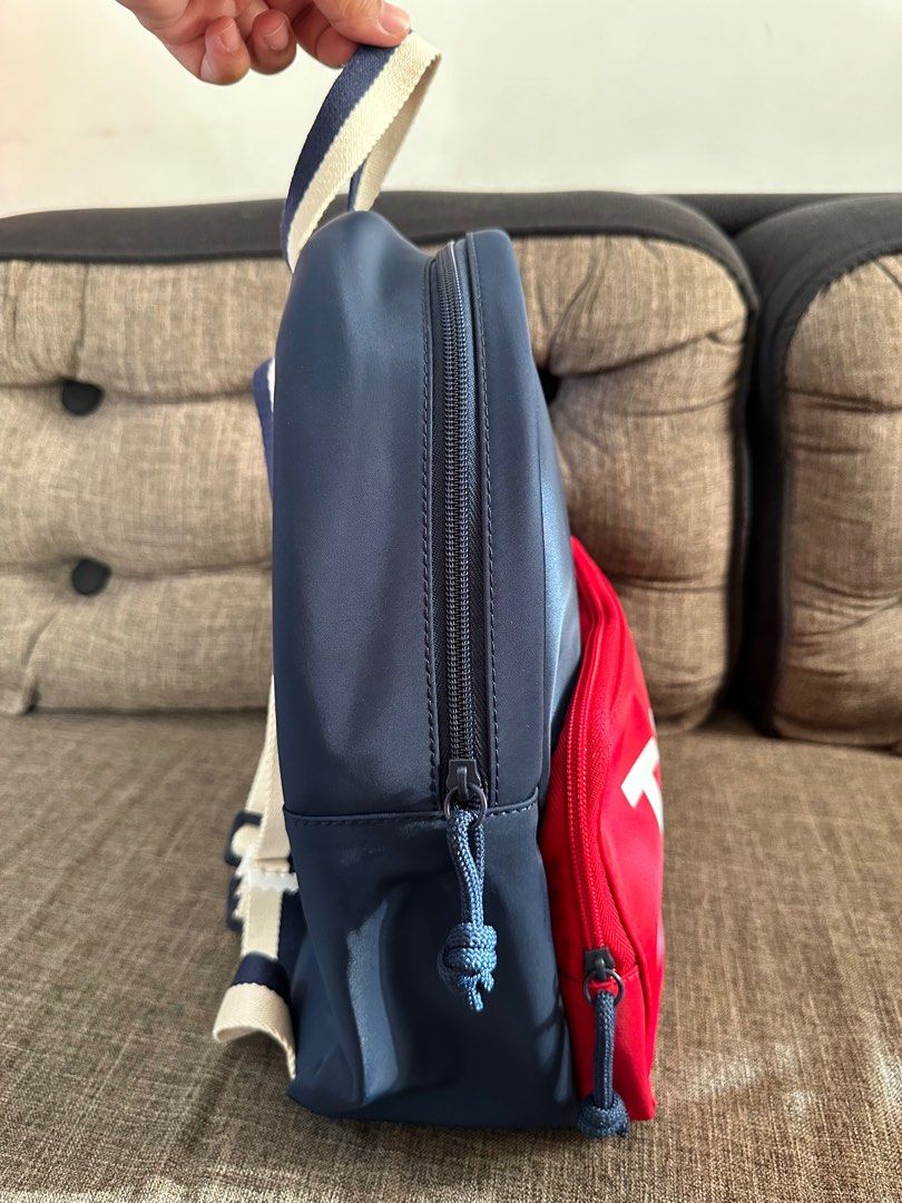 Tommy Hilfiger Nylon Backpack, Women's Fashion, Bags & Wallets