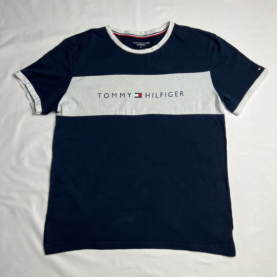 Royal blue tommy hilfiger shirt outlet