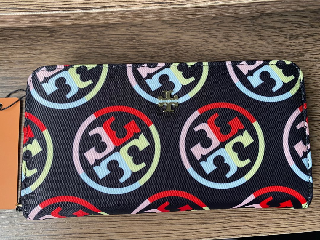 Tory Burch Long Wallet Printed, Women's Fashion, Bags & Wallets