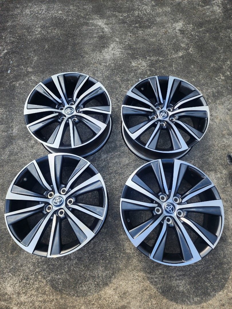 Toyota Original Wheels 18inch, Luxury, Accessories on Carousell