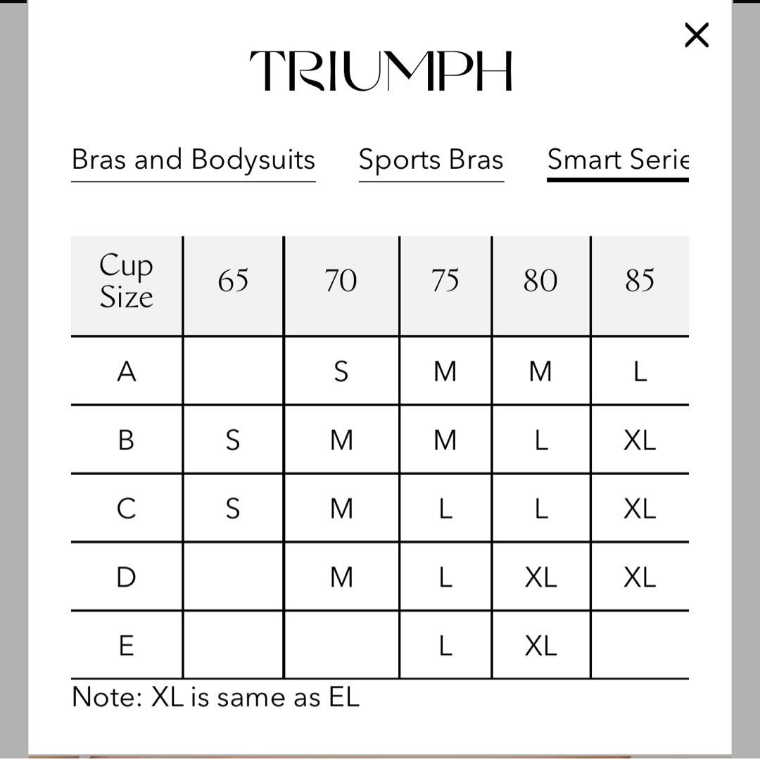 Triumph non wired bra size XL regular price for 1pc is $109 .Im selling 2  for $100 only, Women's Fashion, New Undergarments & Loungewear on Carousell