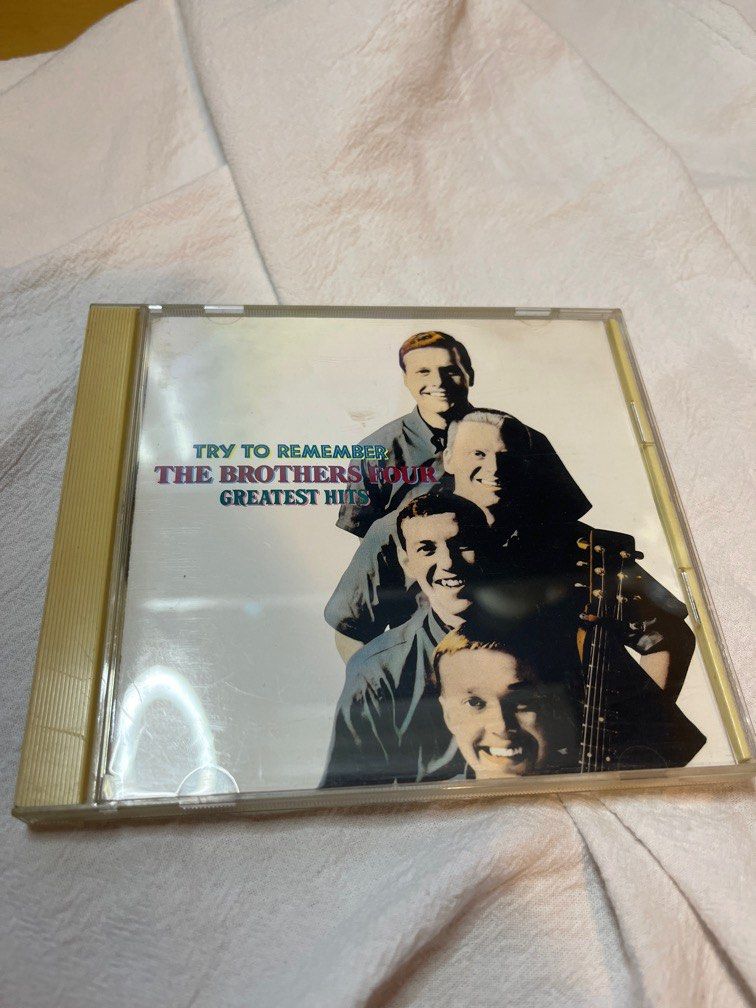日版TRY TO REMEMBER/THE BROTHERS FOUR GREATEST HITS CD, 興趣及遊戲, 音樂、樂器 & 配件 ...