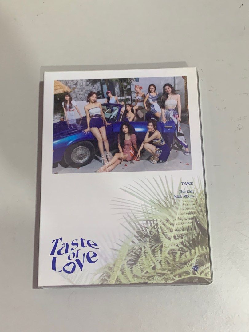 TWICE 10th mini album TASTE OF LOVE, Hobbies & Toys, Collectibles &  Memorabilia, K-Wave on Carousell