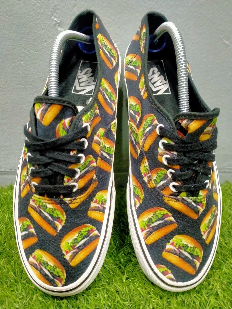 Vans sales hamburger shoes