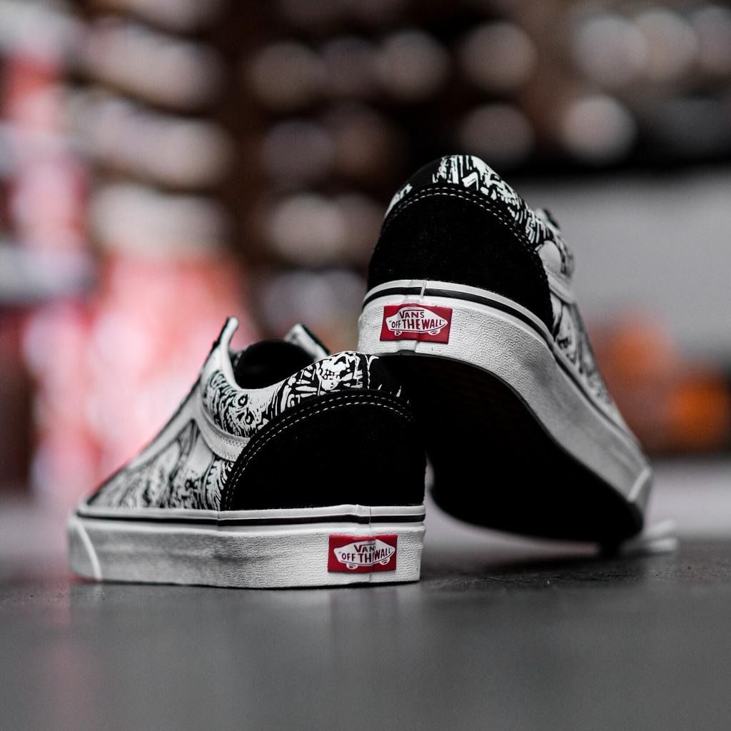 Vans forgotten bones old skool top