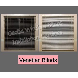 Venetian Blinds & Accordion Door