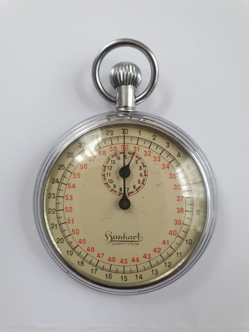 Vintage on sale hanhart stopwatch