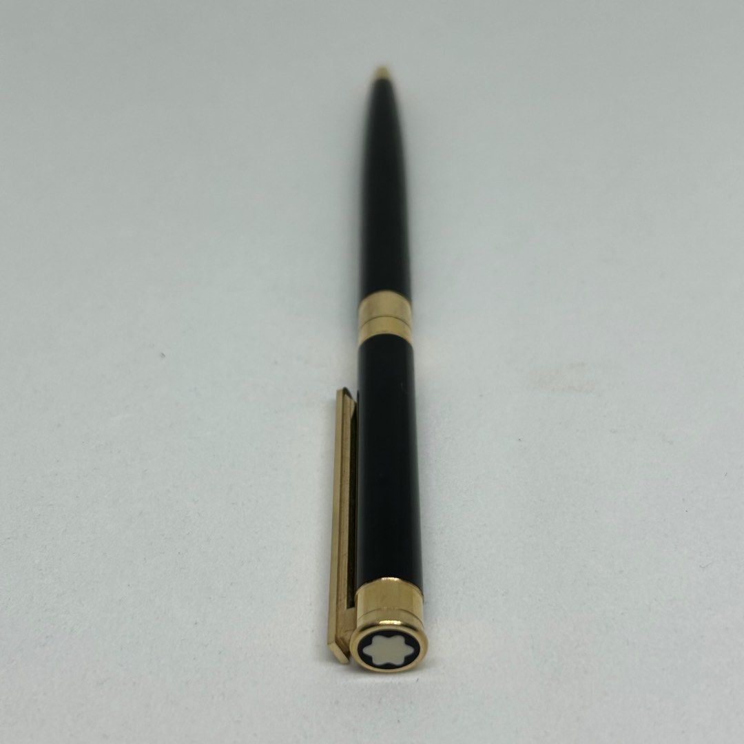 Stylo Bille Montblanc Noblesse - Métal Brossé / Chrome - Vintage - Occasion Parfait état