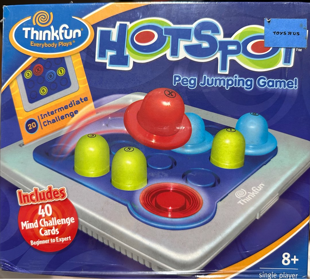 WTS Hotspot Peg Jumping Game, Hobbies & Toys, Toys & Games on Carousell